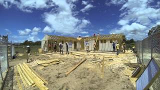 Food For The Poor - Arlington School build Time Lapse