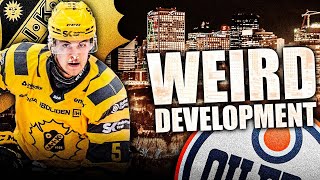 The WEIRD Development Of Philip Broberg (Top Prospect RECALLED To Edmonton Oilers) NHL News Today