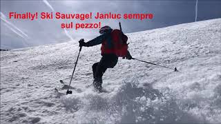 Ski Sauvage Cima Marguareis - Canale dei Torinesi