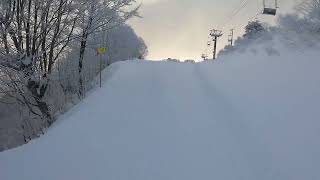 朝一の白馬岩岳　2023年2月9日