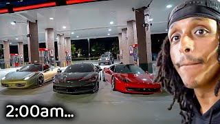 Agent and the Rari Boys Go to a Gas Station at 2AM..