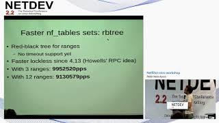 Netfilter mini-workshop