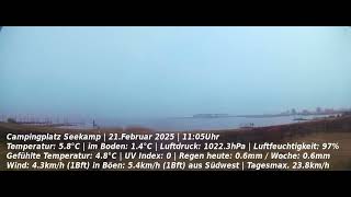 Wetter Seekamp 20250221