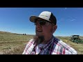 haying 2024 part 2 breakdowns swathing raking bailing huntley montana