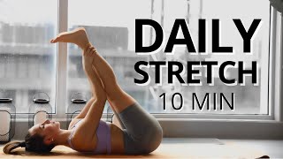 10 MIN DAILY STRETCH | Flexibility, Mobility and Relaxation | Daniela Suarez