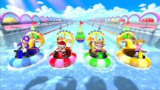 [マリオパーティ スーパースターズ] マリオ vs ワルイージ vs ワリオ vs ピーチ (COM アルティメットマスター)