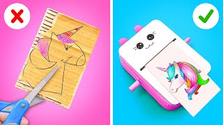 NOVAS IDEIAS INCRÍVEIS DE CARTÃO || Artesanato DIY caseiro! Dicas para os pais por 123 GO! SCHOOL