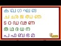 learn Malayalam alphabets for children_Consonants .vyanjanam