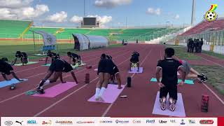 BLACK STARS FIRST TRAINING AT THE BABA YARA STADIUM AHEAD OF WORLD CUP QUALIFIER