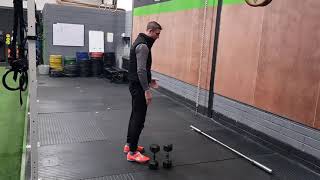 Lateral burpees