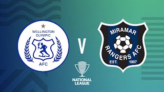 Wellington Olympic v Miramar Rangers AFC | Central League 2023