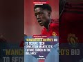 Manchester United's Bid to Secure Teen Sensation Mantato's Future Hangs in the Balance#ShortsFootbal