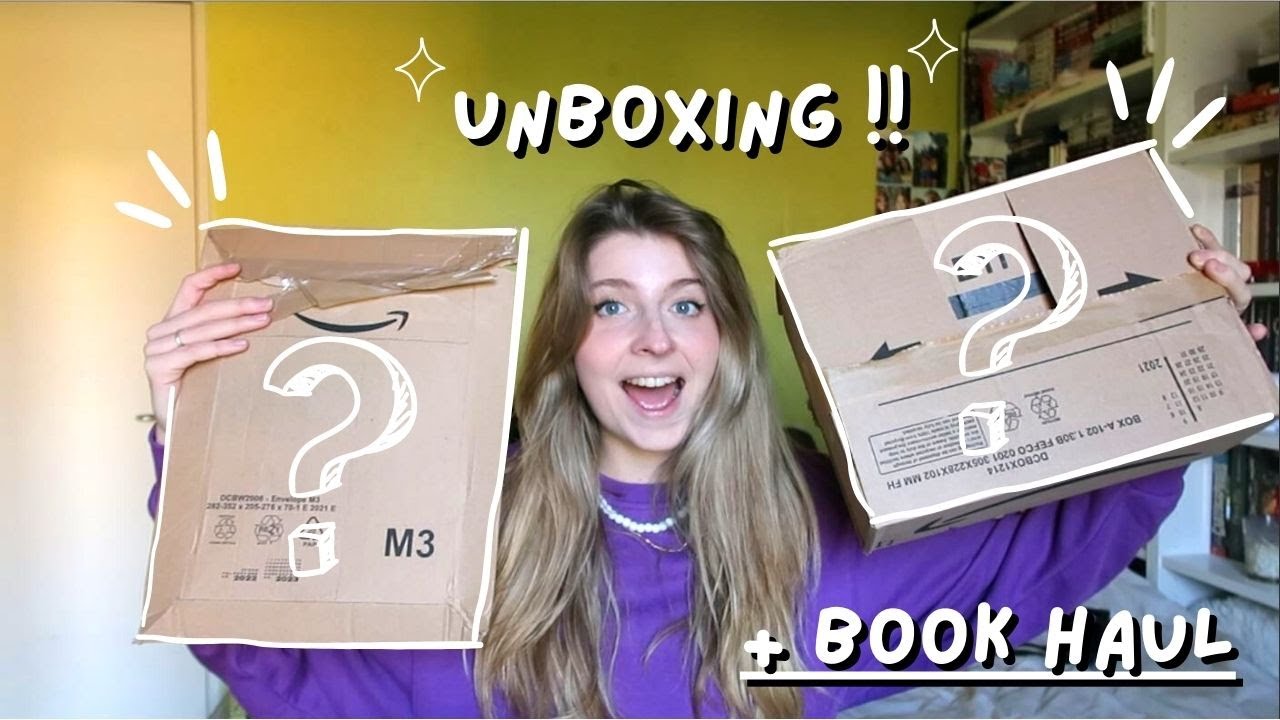 Unboxing Book Haul Youtube