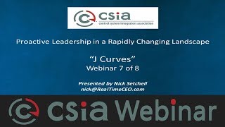 CSIA Webinar  J Curve Management