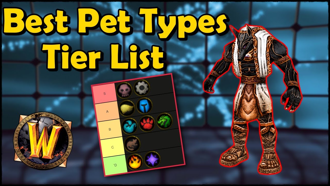 Pet Battle Type Tier List In World Of Warcraft - YouTube