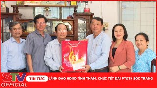 STV - Lãnh đạo HĐND tỉnh thăm, chúc Tết Đài Phát thanh và Truyền hình Sóc Trăng