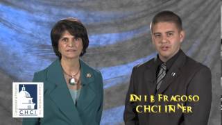 CHCI PSA with Rep. Lucille Roybal-Allard and CHCI Intern Daniel Fragoso