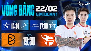 1S vs BSS | FPL vs TDT | BOX vs FPT | VÒNG BẢNG GĐ1 - ABBEN ENERGY ĐTDV MÙA XUÂN 2025 (NGÀY 22/02)