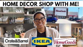 What's New At HomeGoods, Crate and Barrel, and IKEA 2023! Shop with Me for Home Decor!