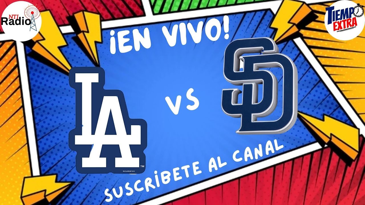 Dodgers De Los Ángeles Vs Padres De San Diego - EN VIVO - Comentarios ...