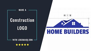 How To Make A Construction Logo  I  LogoMakr.com