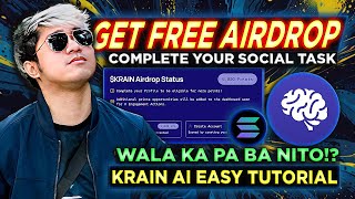 Krain Ai FREE AIRDROP Easy Full Guide Tutorial (Tagalog) | Complete Profile and Social Task