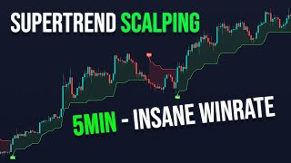 SUPERTREND 5 MIN SCALPING STRATEGY - 100X  TESTED - INSANE WINRATE.