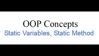 Bangla Java Programming | Static Variables, Static Method | OOP Concepts |Bangla Tutorial |