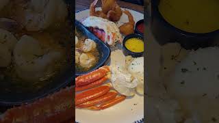 Ultimate feast at Red Lobster #seafood #redlobster #food #shorts