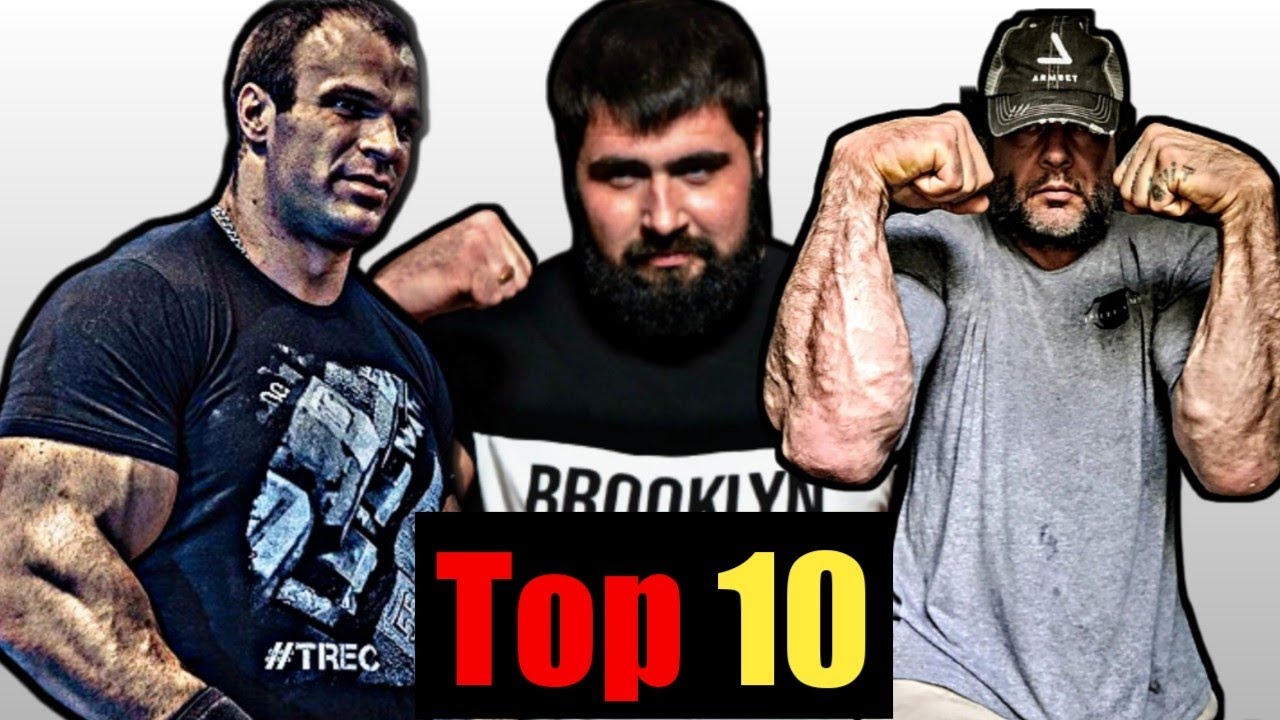 Top 10 ARMWRESTLERS In The WORLD - YouTube