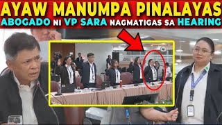 🔴 NAPAHIYA ABOGADO ni VP SARA, PINALAYAS ng mga CONGRESSMAN dahil AYAW MANUMPA!  | Jevara PH