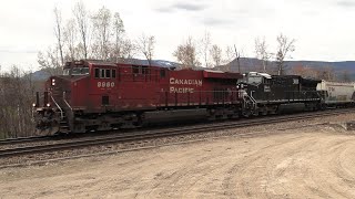 Skeena Pacific Train Video #2118 CPKC Train #401 West, Squilax, BC  2024-05-01 15:19hrs.