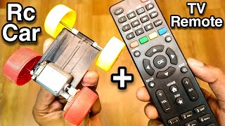 How to Make TV Remote Control Car || TV Remote Control Car kaise Banaye?