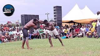 Ijaw traditional wrestling bout.