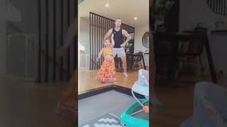 David warner and daughter funny indian dance