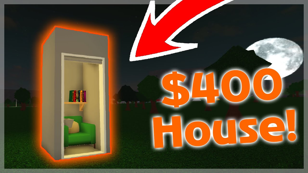 Roblox - How To Build A $400 House In Bloxburg - 1x1 Speedbuild - YouTube