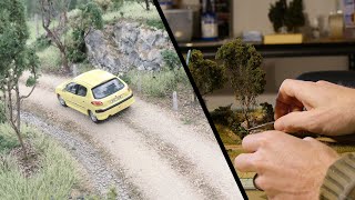 Realistic Scenery Volume 2 - Modelling an old dirt road - Model railroad