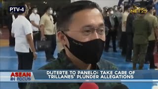 Duterte to Panelo: take care of Trillanes’ plunder allegations