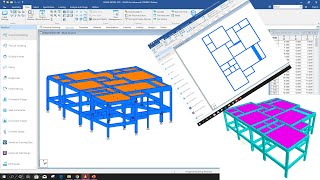 Three Storied Building Modeling (Part-2) in Staad Pro