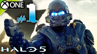 HALO 5 GUARDIANS Gameplay: Mission 1, Hunt for Master Chief! - Campaign Live Stream 1080p