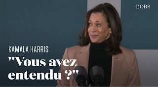 Kamala Harris dénonce \