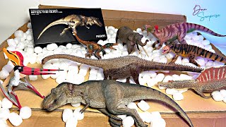 HUGE Unboxing! NEW Dinosaur Toys Figurines! T-Rex, Spinosaurus, Diplodocus, Velociraptor