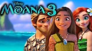 MOANA 3 (2025) 5 NEW CHARACTERS! 5 NUEVOS PERSONAJES!