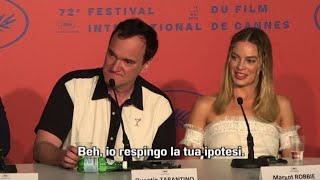 Cannes, Tarantino sbotta alla giornalista su Margot Robbie
