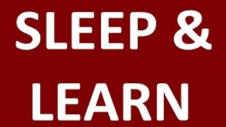HOW TO LEARN ENGLISH WHILE SLEEPING. Learning English. Speaking practice.