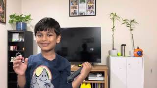 Krish with STRING MAGIC interactive LED string light