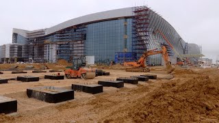 Сергей Аксенов посетил строительство нового аэропорта "Симферополь" (Крым) 18.12.2017