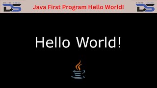 First Java Program in Hindi | Java Hello World program | How to Compile & Run Java Program