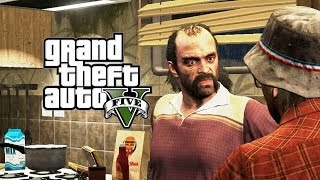 GTA V #35 - Invadindo Estúdio, Lamar e Enrosco do Michael e Trevor! (GTA 5 em Português PT-BR)