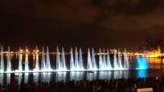 Sharjah Fountain at Night in Al Majaz Waterfront